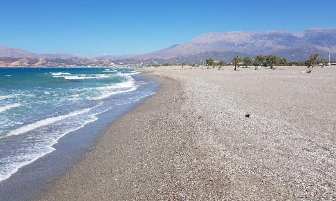 Afrathias Beachhouse - Cretan Hideaway Kalamaki  Bagian luar foto